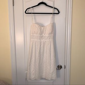 JOLIE WHITE MIDI DRESS SIZE 16